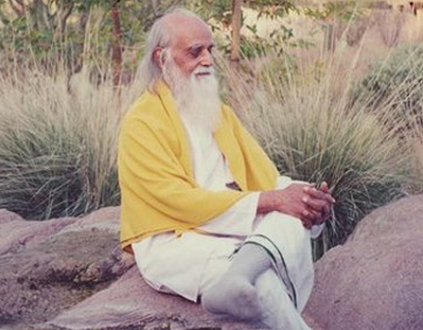 Yoga image of Vethathiri Maharishi